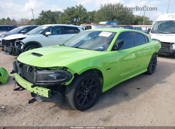 2C3CDXCT5PH589329 2023 DODGE CHARGER Green 