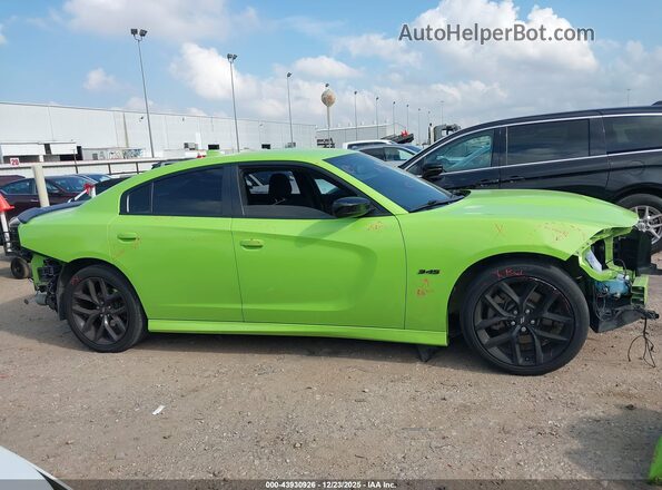 2C3CDXCT5PH589329 2023 DODGE CHARGER Green 