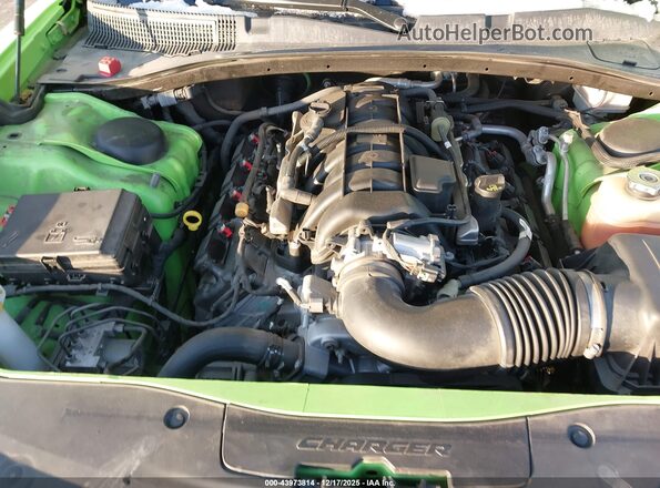 2C3CDXCT6PH505566 2023 DODGE CHARGER Green Widok z tyłu