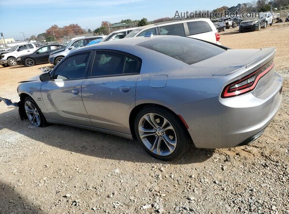 2C3CDXCT8GH185621 2016 DODGE CHARGER Silver Rear left