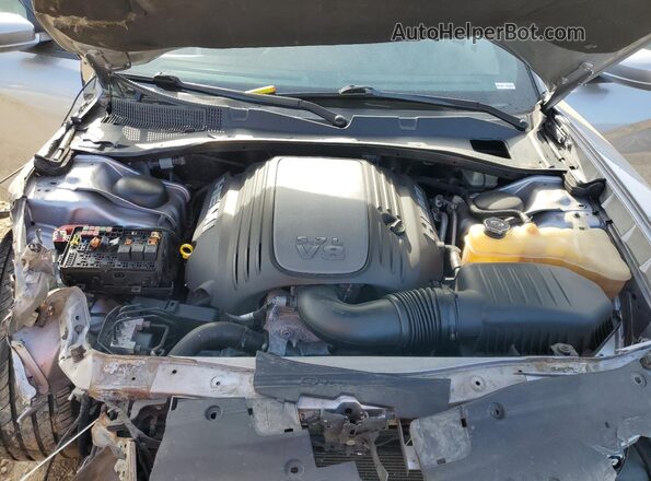 2C3CDXCT8GH185621 2016 DODGE CHARGER Silver Rear interior view