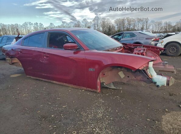 2C3CDXGJ4HH660448 2017 DODGE CHARGER Red Առջևի աջ