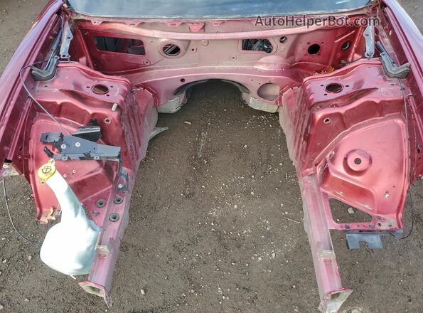 2C3CDXGJ4HH660448 2017 DODGE CHARGER Red Սալոնի հետևի տեսք