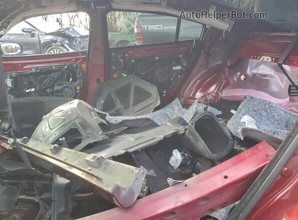 2C3CDXGJ4HH660448 2017 DODGE CHARGER Red Հետևի նստատեղերի տեսք
