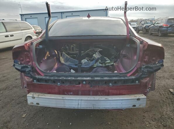2C3CDXGJ4HH660448 2017 DODGE CHARGER Red Հետևի տեսք