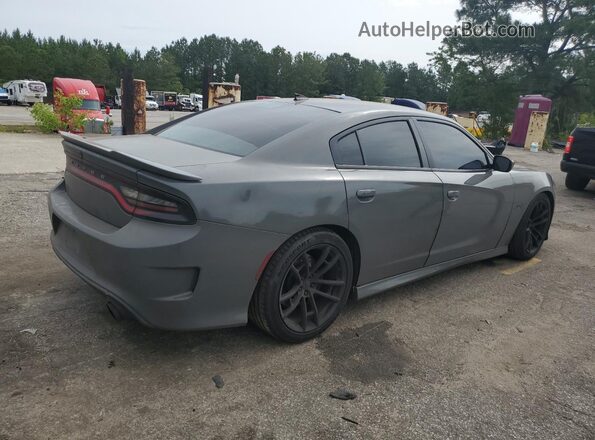 2C3CDXGJ4KH692307 2019 DODGE CHARGER Gray Tył prawy