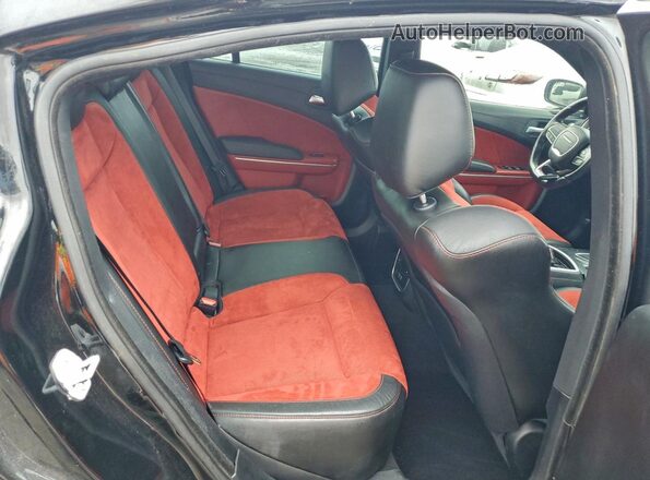 2C3CDXGJ5NH124281 2022 DODGE CHARGER Black Rear seats view