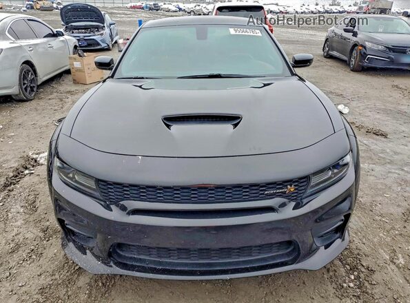 2C3CDXGJ5NH124281 2022 DODGE CHARGER Black Front view