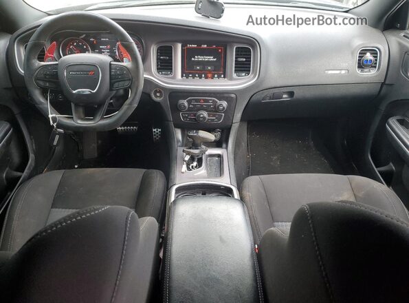 2C3CDXGJ5NH190278 2022 DODGE CHARGER Gray Вид панелі приладів