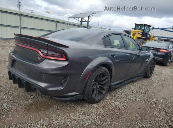 2C3CDXGJ5NH190278 2022 DODGE CHARGER Gray Задня права чверть