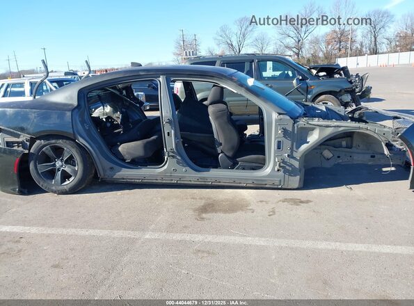 2C3CDXGJ6HH634580 2017 DODGE CHARGER Gray Սալոնի հետևի տեսք