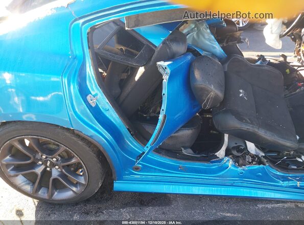 2C3CDXGJ7PH579717 2023 DODGE CHARGER Blue Vista de la etiqueta del VIN