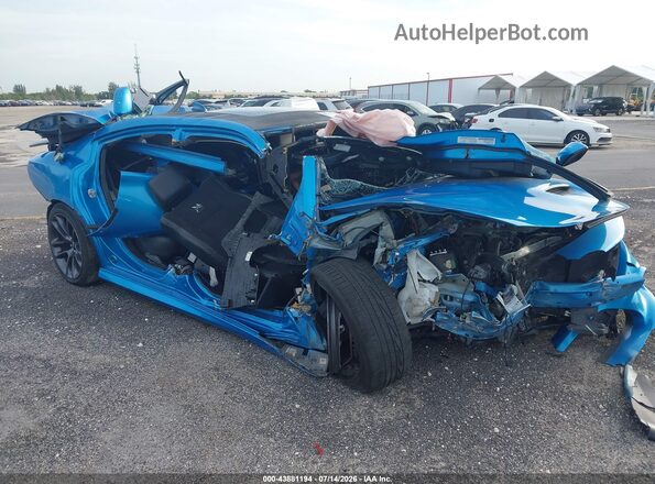 2C3CDXGJ7PH579717 2023 DODGE CHARGER Blue Vista frontal