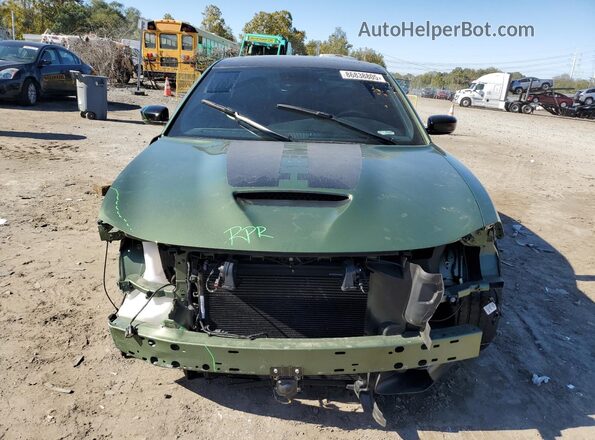 2C3CDXGJ7PH584397 2023 DODGE CHARGER Green Вид спереду
