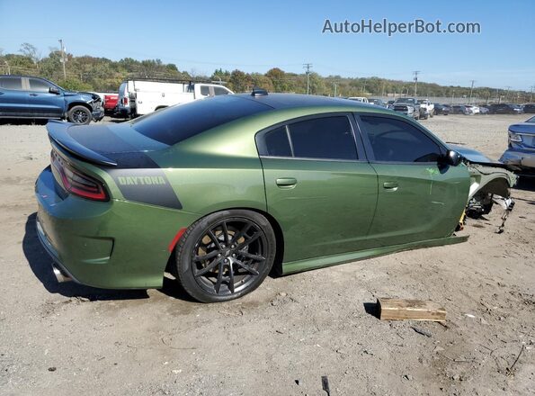 2C3CDXGJ7PH584397 2023 DODGE CHARGER Green Задня права чверть