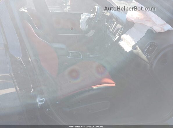 2C3CDXGJXNH246750 2022 DODGE CHARGER Black წინა სალონის ხედი