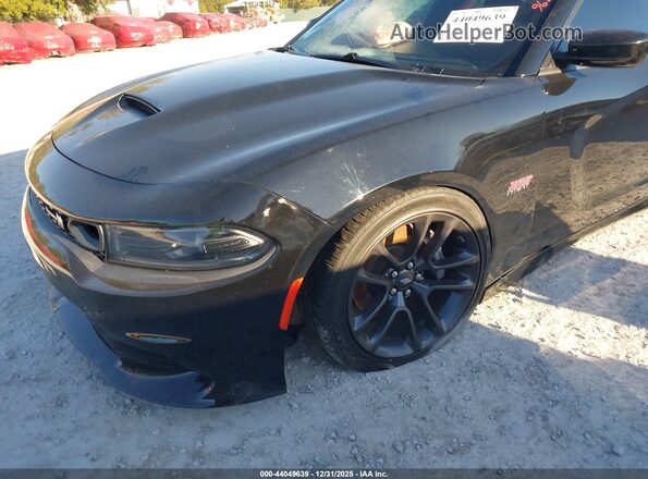2C3CDXGJXNH246750 2022 DODGE CHARGER Black წინა ხედი
