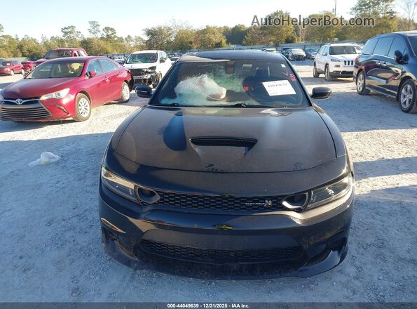 2C3CDXGJXNH246750 2022 DODGE CHARGER Black უკანა სალონის ხედი