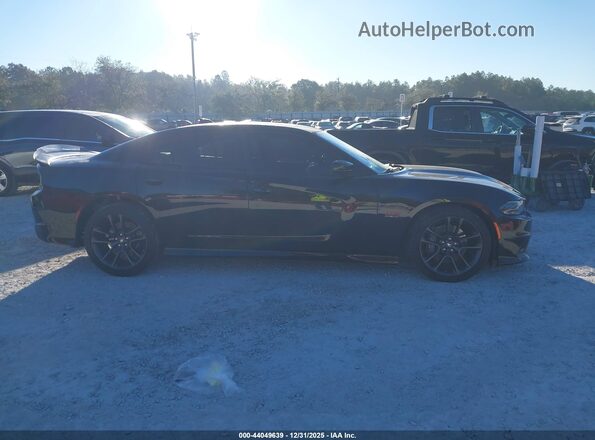 2C3CDXGJXNH246750 2022 DODGE CHARGER Black სალონის 360-გრადუსიანი ხედი
