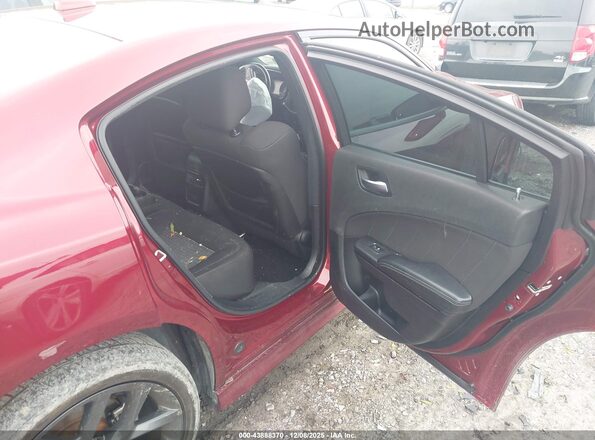 2C3CDXHG5MH613085 2021 DODGE CHARGER Red VIN კოდის სტიკერის ხედი