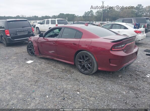 2C3CDXHG5MH613085 2021 DODGE CHARGER Red უკანა მარცხენა