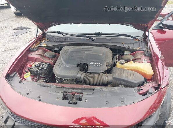 2C3CDXHG5MH613085 2021 DODGE CHARGER Red უკანა ხედი