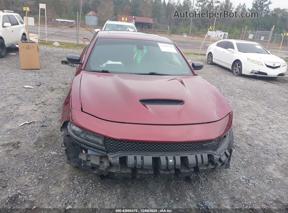 2C3CDXHG5MH613085 2021 DODGE CHARGER Red ხელსაწყოთა პანელის ხედი