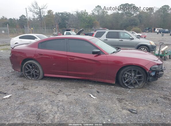 2C3CDXHG5MH613085 2021 DODGE CHARGER Red უკანა სალონის ხედი
