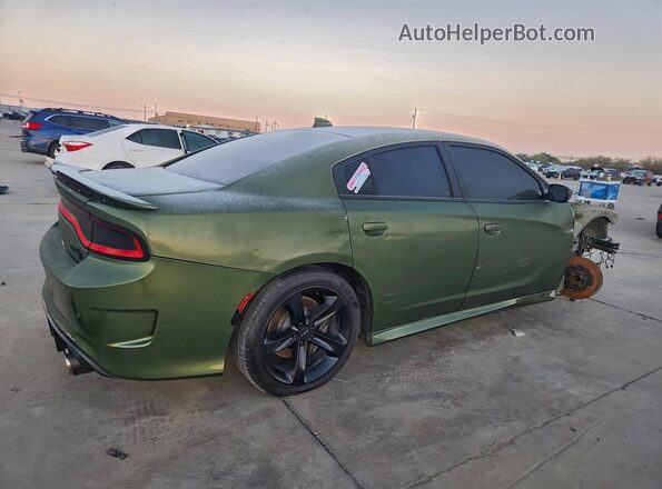 2C3CDXL90JH254202 2018 DODGE CHARGER Green უკანა მარჯვენა