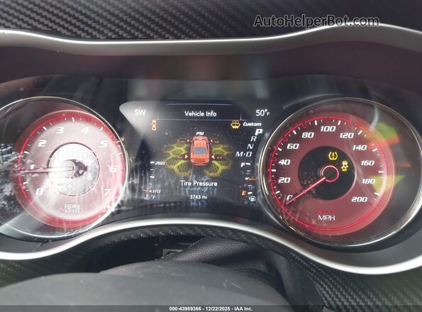 2C3CDXL94PH626231 2023 DODGE CHARGER Gray Vista de los asientos traseros