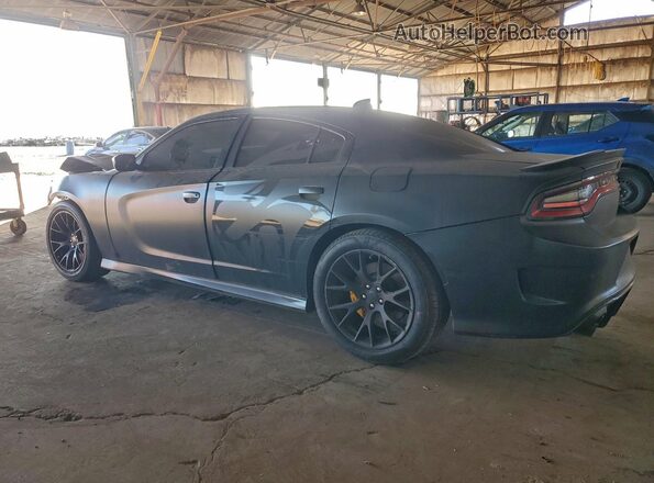 2C3CDXL96GH301581 2016 DODGE CHARGER Charcoal Rear left