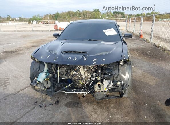 2C3CDXL96JH120892 2018 DODGE CHARGER Black Вид задньої частини салону