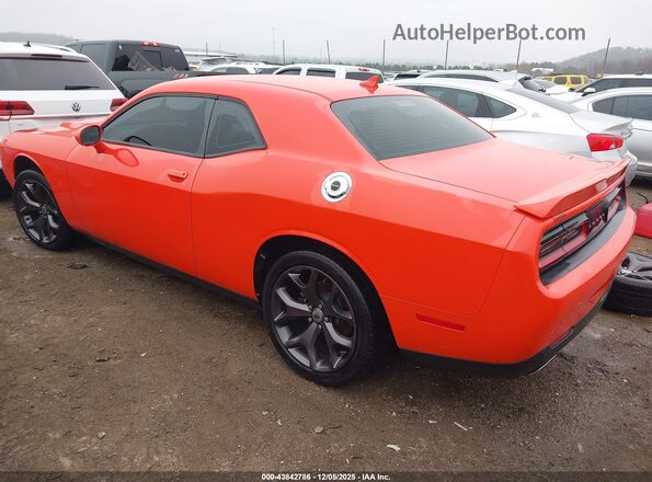2C3CDZAG0KH532112 2019 DODGE CHALLENGER Оранжевый Задняя левая четверть