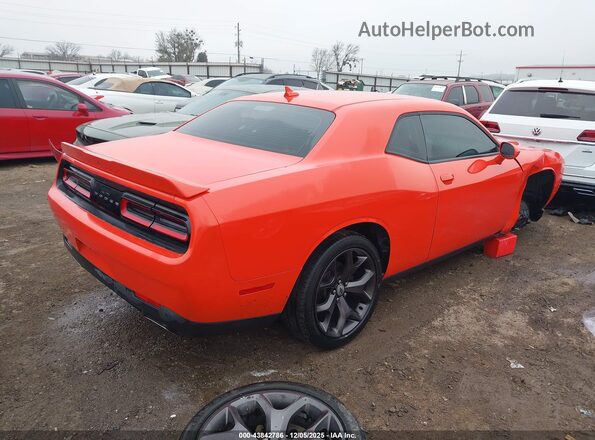 2C3CDZAG0KH532112 2019 DODGE CHALLENGER Оранжевый Задняя правая четверть