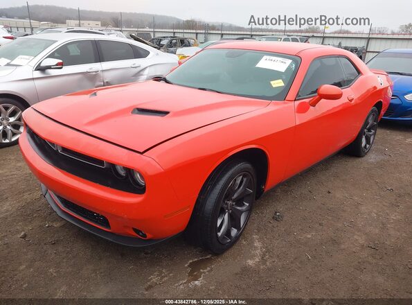 2C3CDZAG0KH532112 2019 DODGE CHALLENGER Оранжевый Передняя левая четверть
