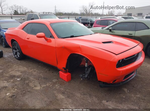 2C3CDZAG0KH532112 2019 DODGE CHALLENGER Оранжевый Панорамный вид салона 360°