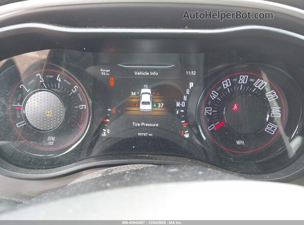 2C3CDZAG0LH105899 2020 DODGE CHALLENGER Orange Vista de los asientos traseros