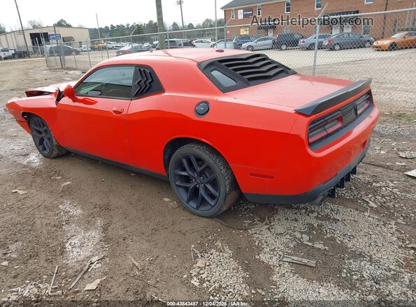 2C3CDZAG0LH105899 2020 DODGE CHALLENGER Orange Trasero izquierdo