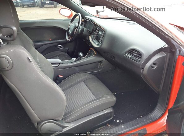 2C3CDZAG0LH105899 2020 DODGE CHALLENGER Orange Vista interior delantera