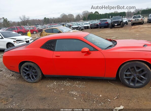 2C3CDZAG0LH105899 2020 DODGE CHALLENGER Orange Vista interior trasera