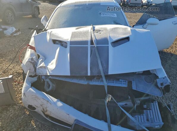 2C3CDZAG1HH502867 2017 DODGE CHALLENGER Белый Вид задней части салона