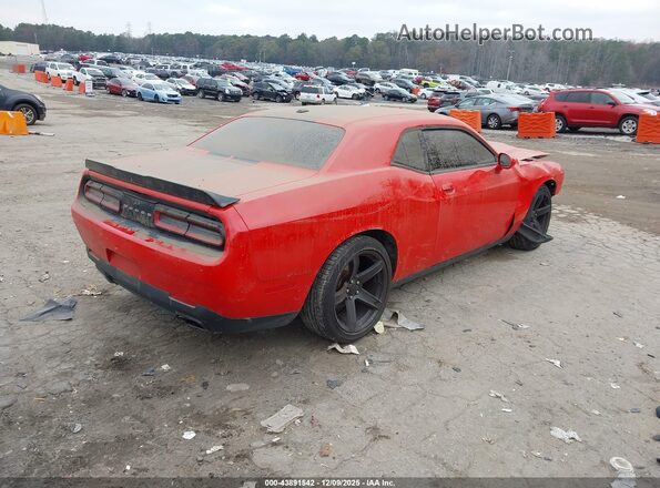 2C3CDZAG1HH652011 2017 DODGE CHALLENGER Red უკანა მარჯვენა