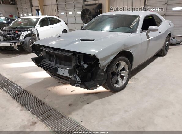 2C3CDZAG2MH568175 2021 DODGE CHALLENGER Серый Вид спереди