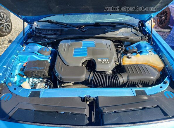 2C3CDZAG3JH333151 2018 DODGE CHALLENGER Blue 