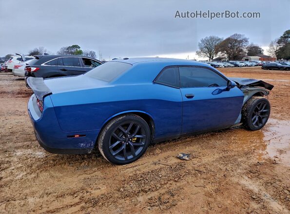 2C3CDZAG3NH144019 2022 DODGE CHALLENGER Blue 