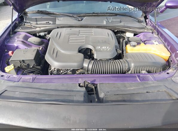 2C3CDZAG4JH333451 2018 DODGE CHALLENGER Purple 