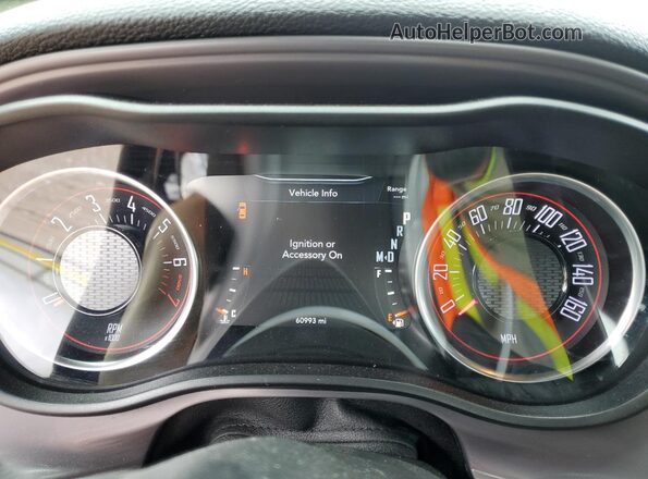 2C3CDZAG5PH543582 2023 DODGE CHALLENGER Black Vista del cuadro de instrumentos