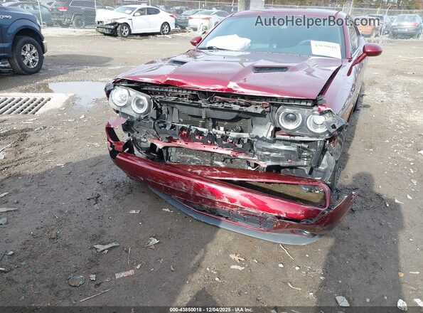 2C3CDZAG6JH231763 2018 DODGE CHALLENGER Burgundy 