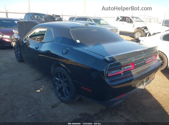 2C3CDZAG6KH501771 2019 DODGE CHALLENGER Black Trasero izquierdo