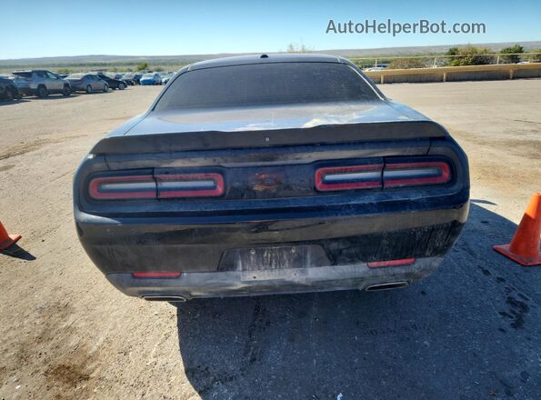 2C3CDZAG7LH110159 2020 DODGE CHALLENGER Black Widok z tyłu